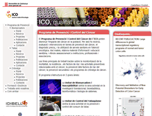 Tablet Screenshot of bioinfo.iconcologia.net